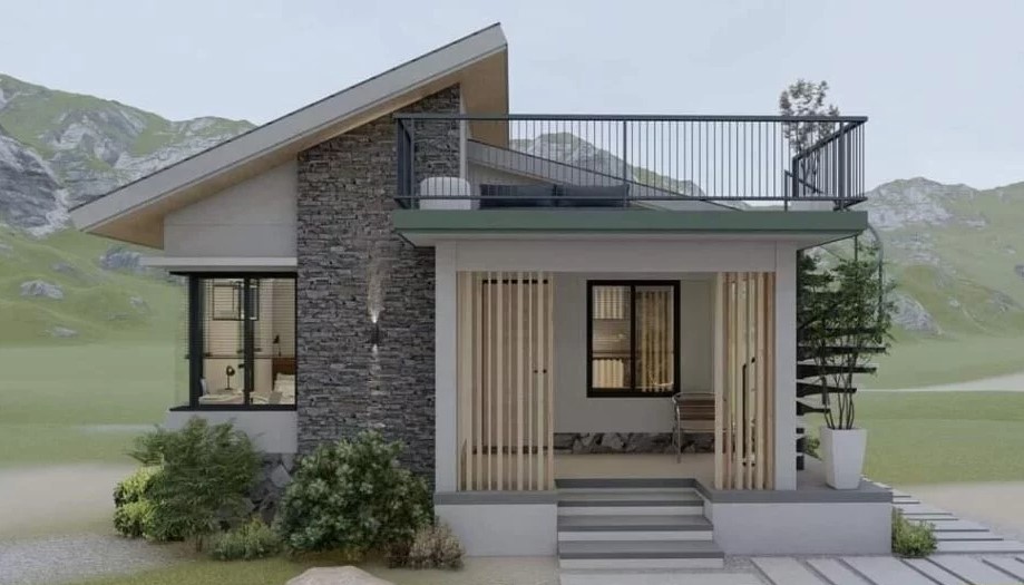 atap rumah dengan tipe genteng dan dak