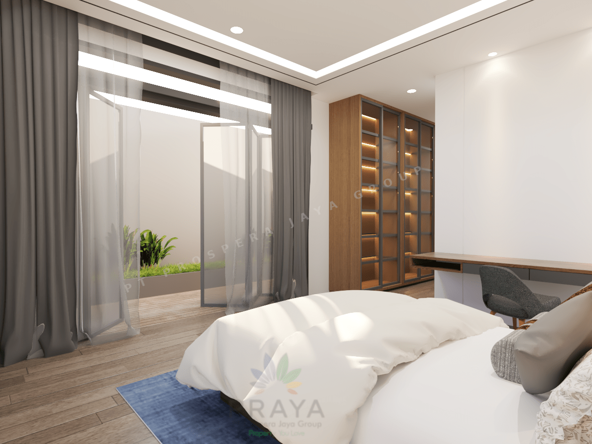 master bedroom, kamar utama, pt prospera jaya