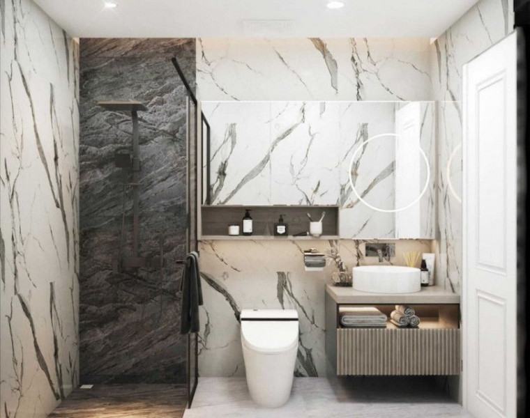 kamar mandi modern minimalis