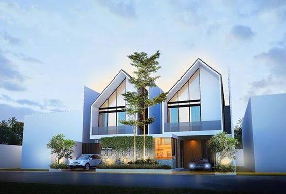 Desain Rumah Minimalis Atap Pelana rumah atap pelana